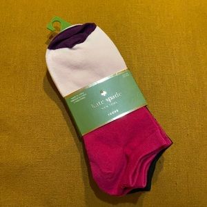 Kate Spade set of low cut socks (3 pairs)